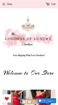 Mobile Screenshot of goddessofluxury.com